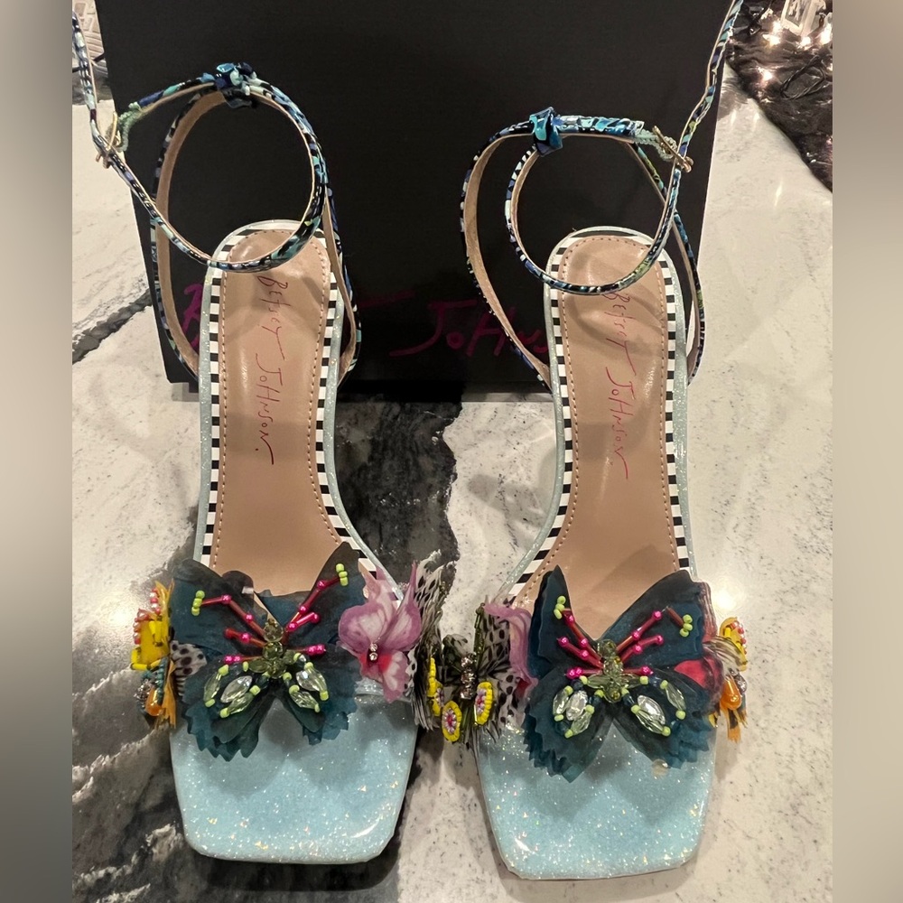 Betsy Johnson Butterfly Wedge